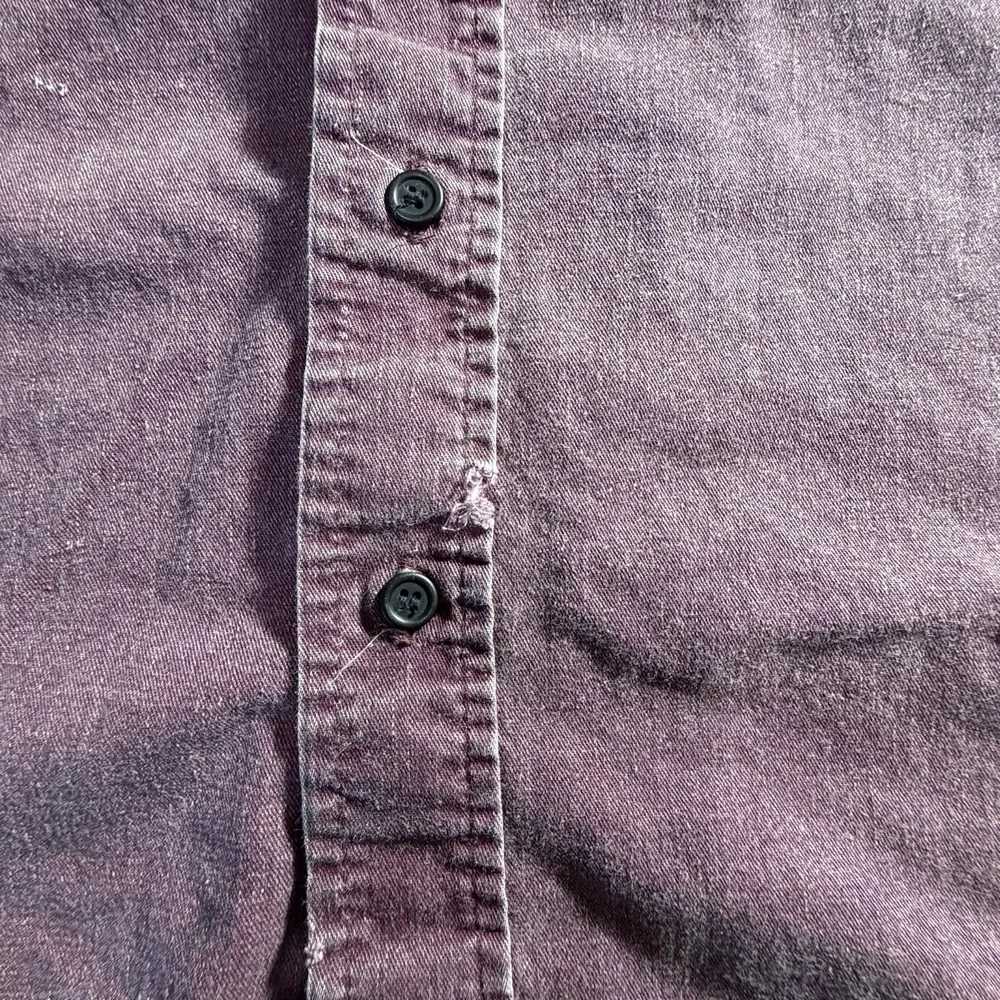 VTG Wrangler sleeveless brush popper Purple/green color block